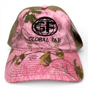 Port Authority Trucker Hat Unisex Pink Realtree Camo New Global Fab Snapback
